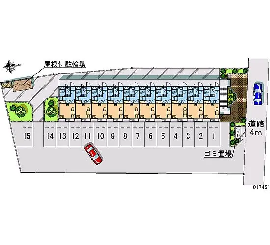 宇都宮市駒生町 月極駐車場